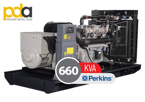 دیزل ژنراتور پرکینز 660 کاوا مدل 2806A-E18TAG1