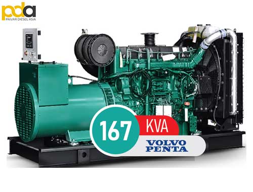 دیزل ژنراتور ولوو 167 کاوا مدل Volvo TAD731GE