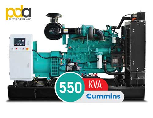 اجاره دیزل ژنراتور کامینز 550 کاوا